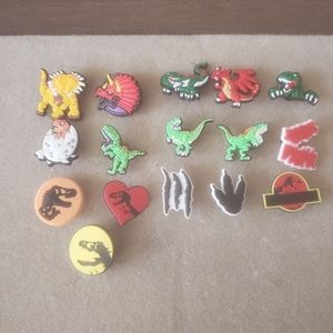 Dinosaur Shoe Charms